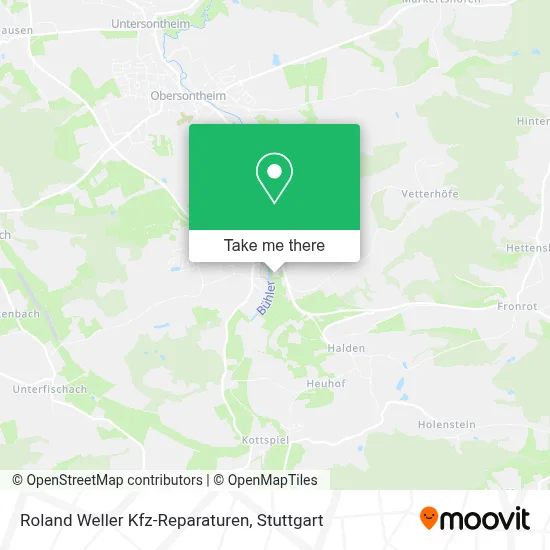 Roland Weller Kfz-Reparaturen map