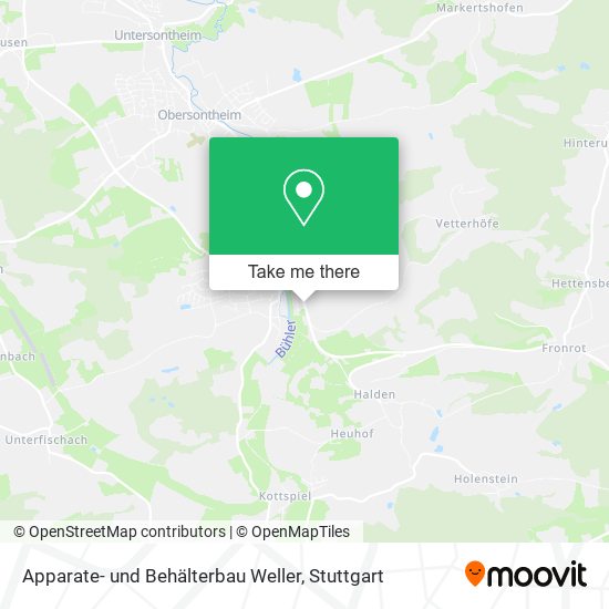 Apparate- und Behälterbau Weller map