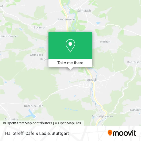 Карта Hallotreff, Cafe & Lädle