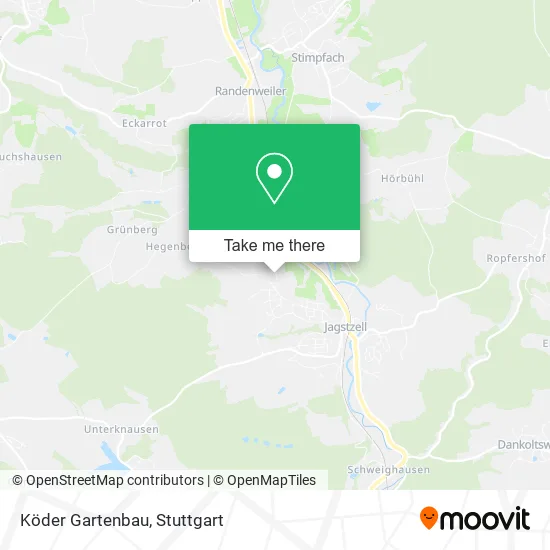 Карта Köder Gartenbau