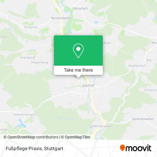 Fußpflege Praxis map