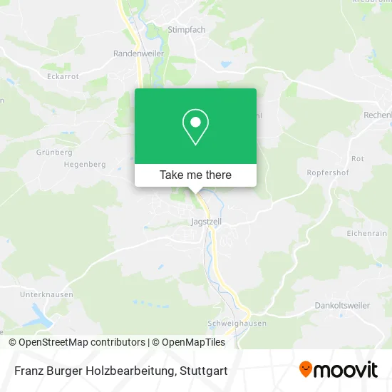 Карта Franz Burger Holzbearbeitung