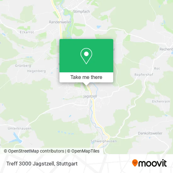 Карта Treff 3000 Jagstzell