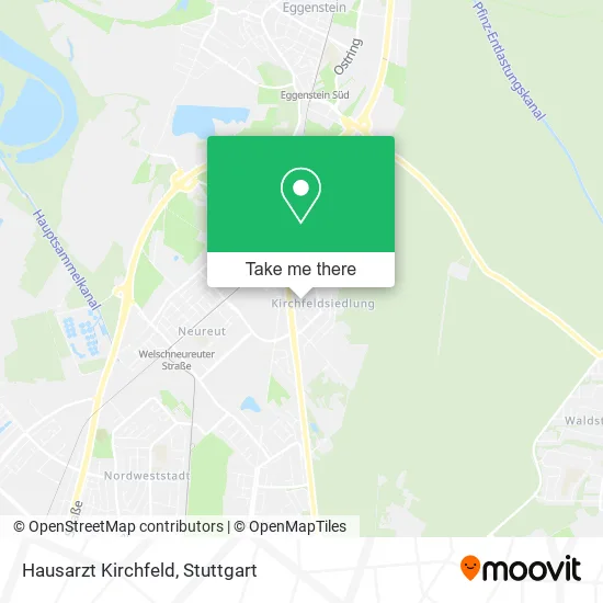 Карта Hausarzt Kirchfeld