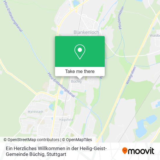 Ein Herzliches Willkommen in der Heilig-Geist-Gemeinde Büchig map