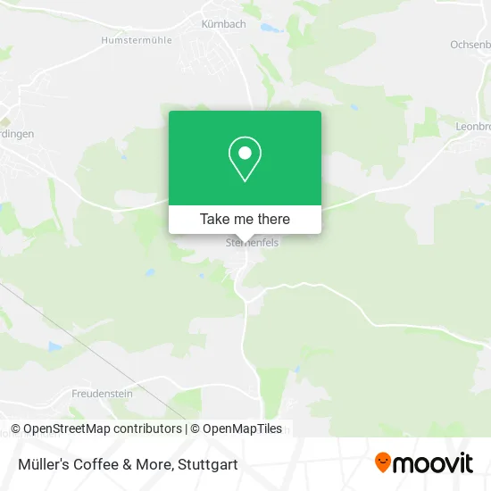 Карта Müller's Coffee & More