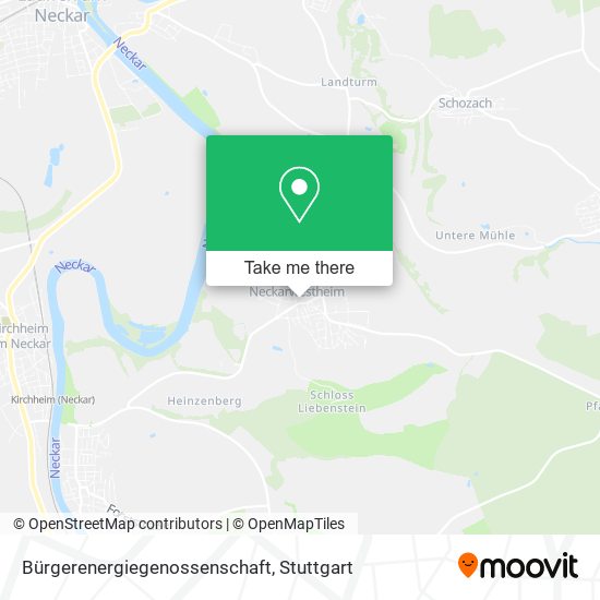 Bürgerenergiegenossenschaft map