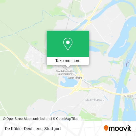 Карта De Kübler Destillerie