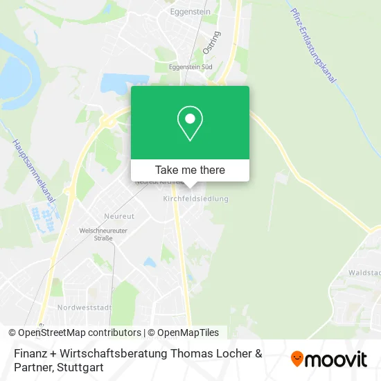 Карта Finanz + Wirtschaftsberatung Thomas Locher & Partner