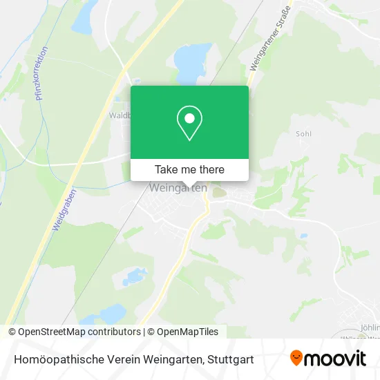 Карта Homöopathische Verein Weingarten