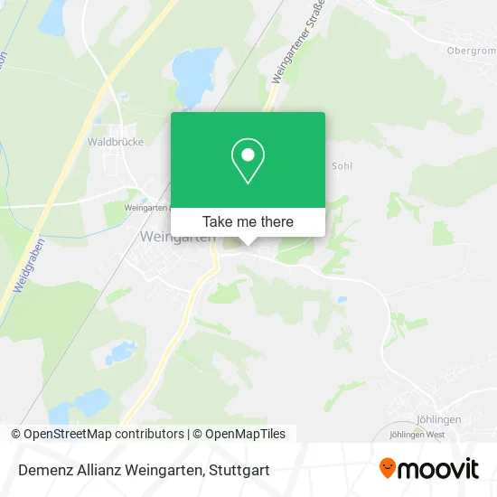 Карта Demenz Allianz Weingarten