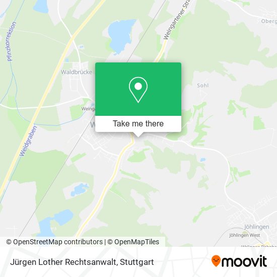 Jürgen Lother Rechtsanwalt map