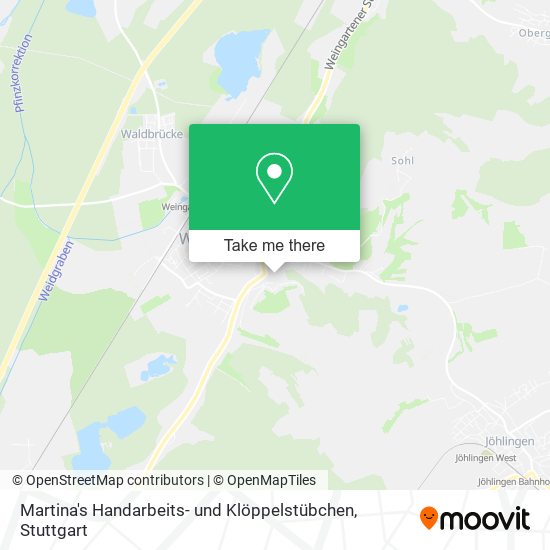 Martina's Handarbeits- und Klöppelstübchen map