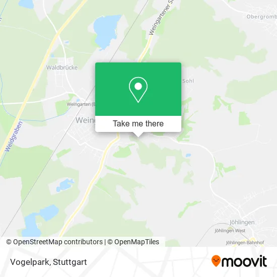Карта Vogelpark