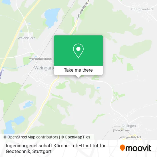 Карта Ingenieurgesellschaft Kärcher mbH Institut für Geotechnik