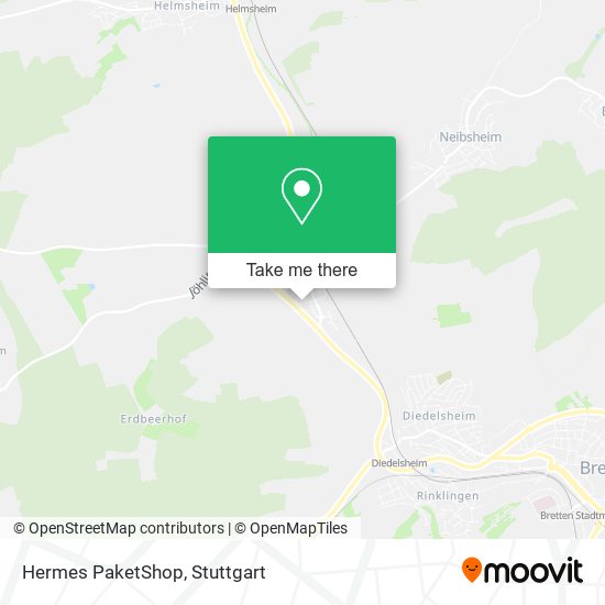 Карта Hermes PaketShop