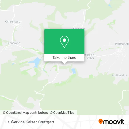 Карта Haußervice Kaiser
