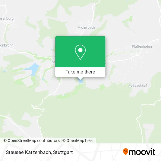 Карта Stausee Katzenbach