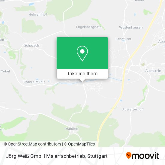 Jörg Weiß GmbH Malerfachbetrieb map