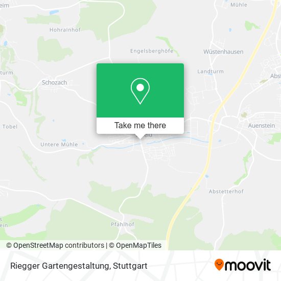 Карта Riegger Gartengestaltung