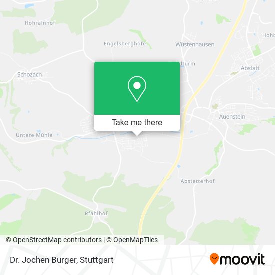 Dr. Jochen Burger map