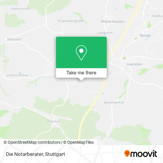 Карта Die Notarberater