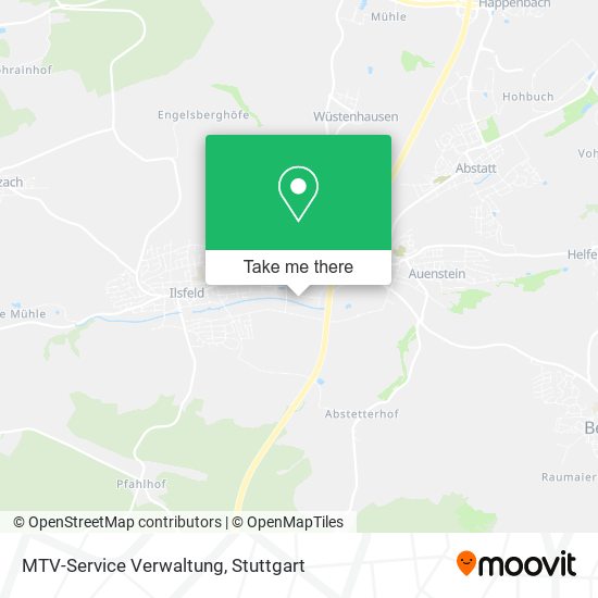 Карта MTV-Service Verwaltung