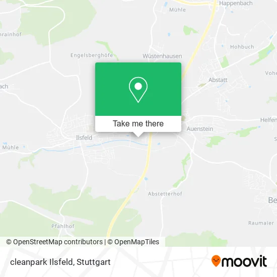 cleanpark Ilsfeld map