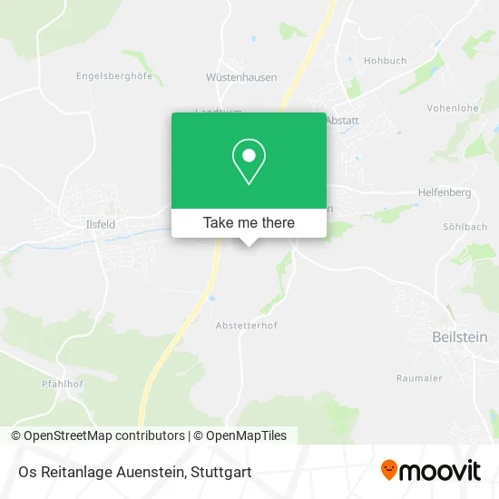 Карта Os Reitanlage Auenstein