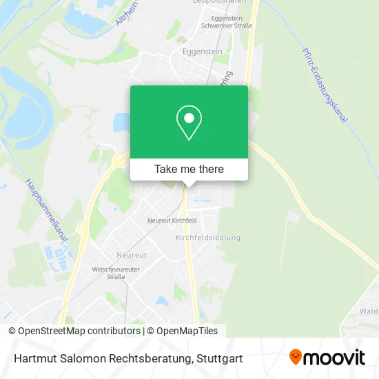 Карта Hartmut Salomon Rechtsberatung