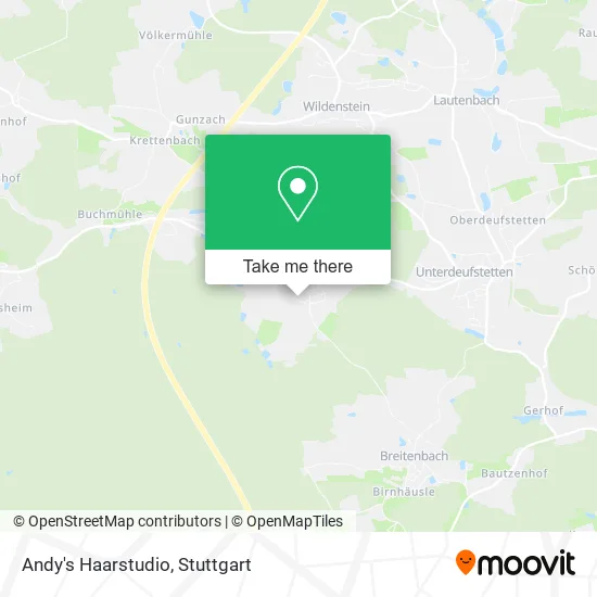 Карта Andy's Haarstudio