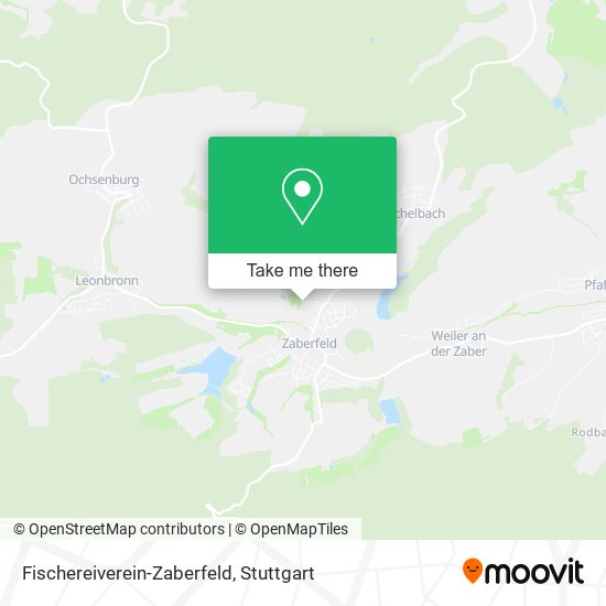 Карта Fischereiverein-Zaberfeld