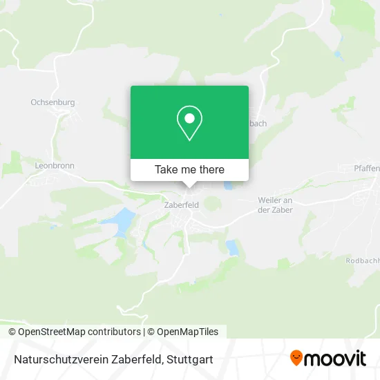 Карта Naturschutzverein Zaberfeld