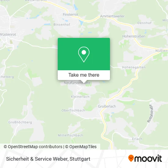 Карта Sicherheit & Service Weber