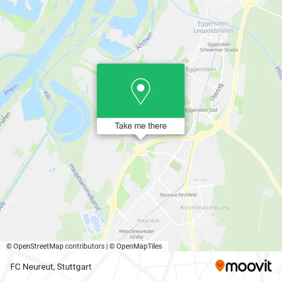 Карта FC Neureut