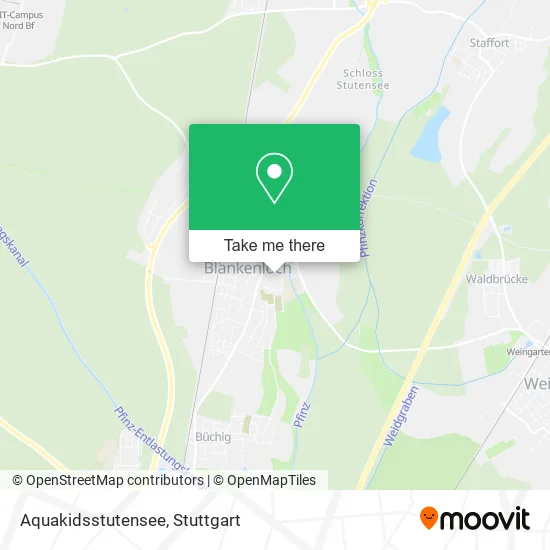Карта Aquakidsstutensee