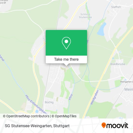 SG Stutensee-Weingarten map