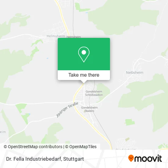 Карта Dr. Fella Industriebedarf