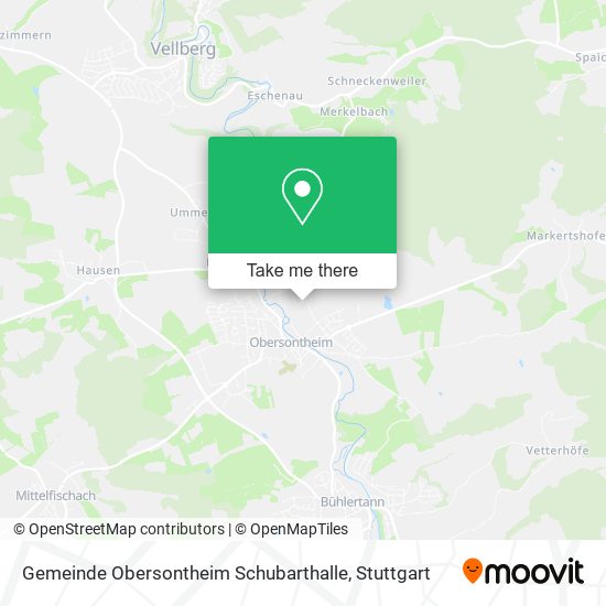 Карта Gemeinde Obersontheim Schubarthalle
