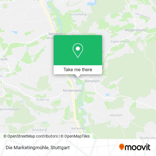 Die Marketingmühle map