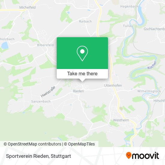 Карта Sportverein Rieden