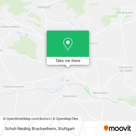 Карта Schuh Neubig Brackenheim