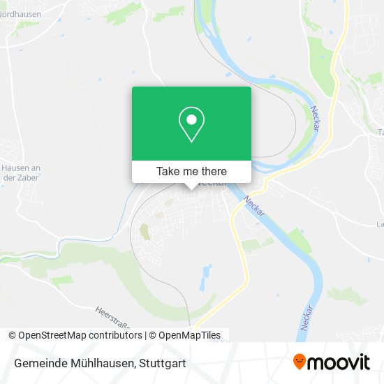 Gemeinde Mühlhausen map