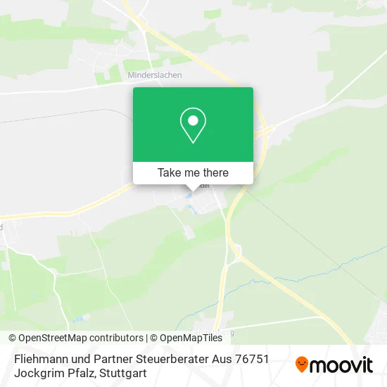 Карта Fliehmann und Partner Steuerberater Aus 76751 Jockgrim Pfalz