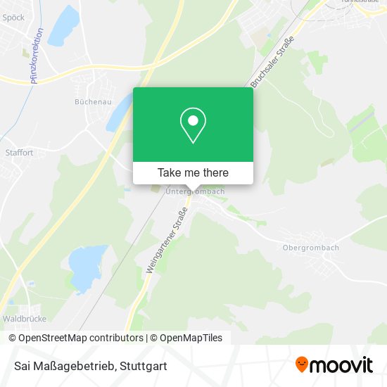 Карта Sai Maßagebetrieb