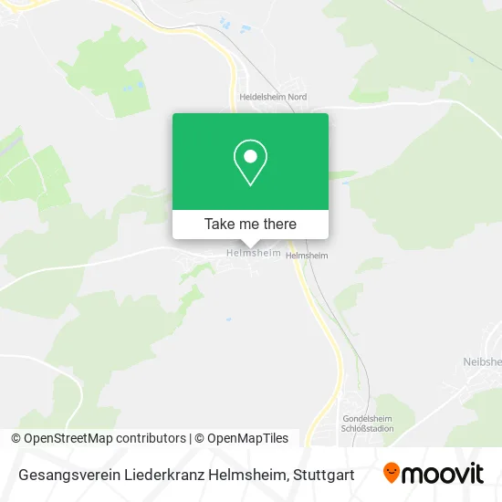 Карта Gesangsverein Liederkranz Helmsheim