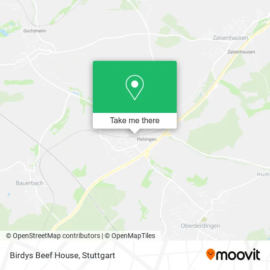Карта Birdys Beef House