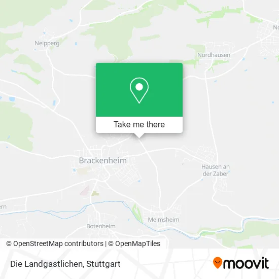 Карта Die Landgastlichen