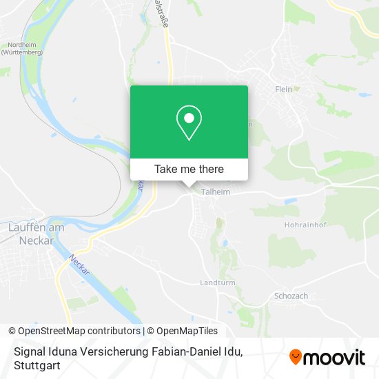 Signal Iduna Versicherung Fabian-Daniel Idu map