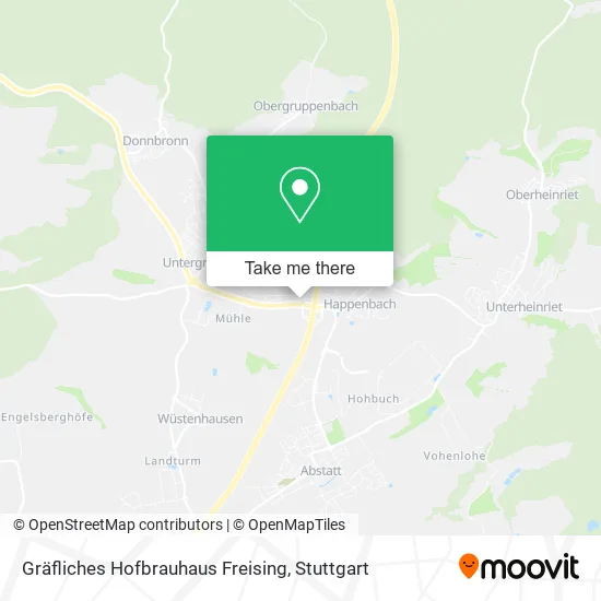 Карта Gräfliches Hofbrauhaus Freising